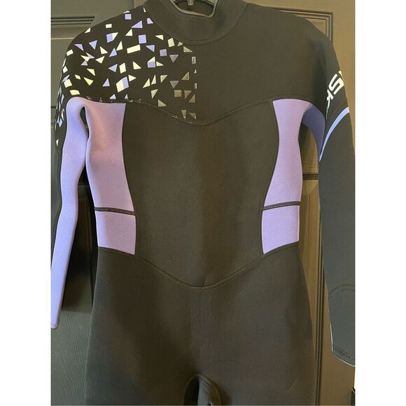 Seaskin Full Wetsuits for Men Womens 3mm Back Zip - Picture 3 of 8